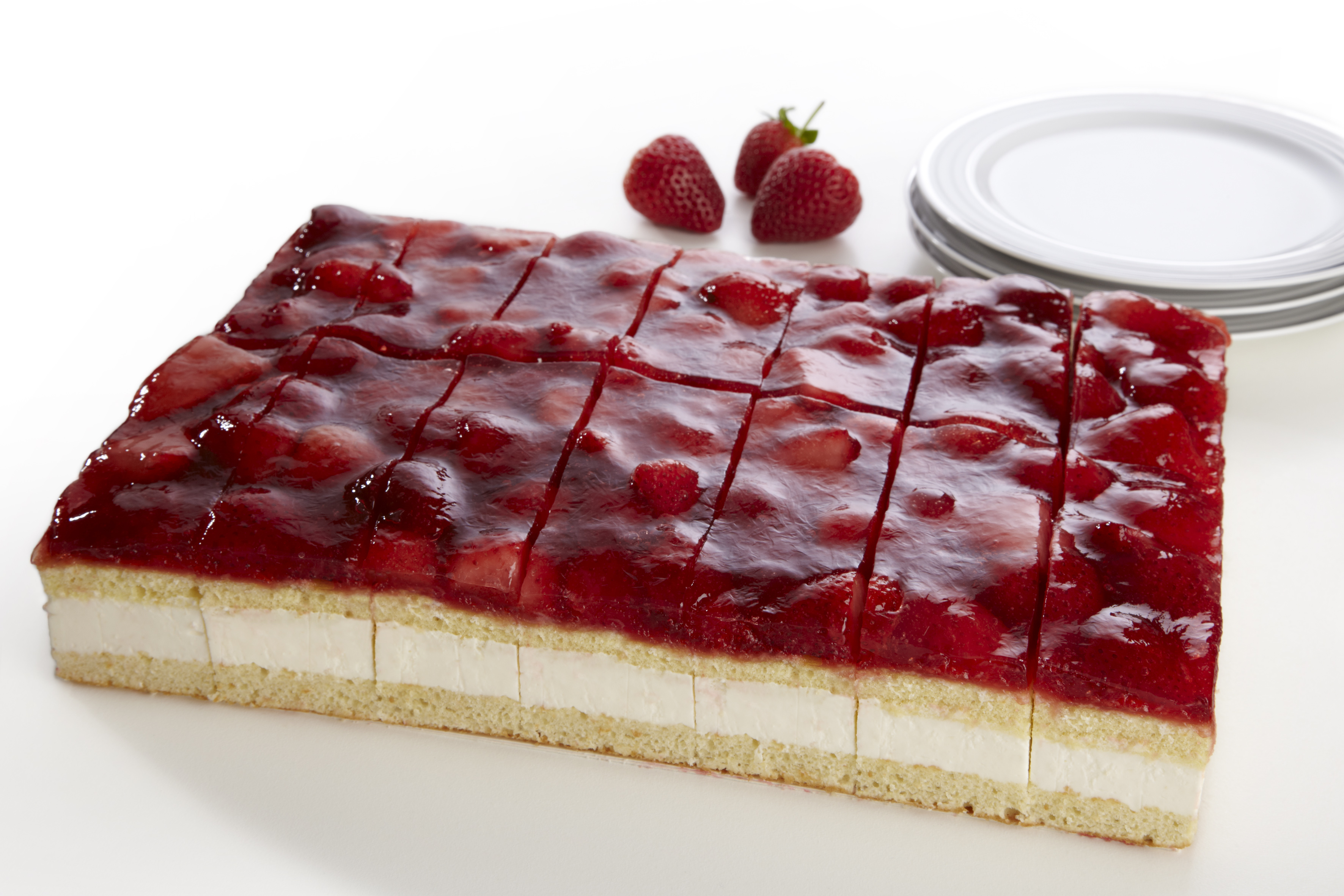 Jordgubbstårta gluten/laktosfri